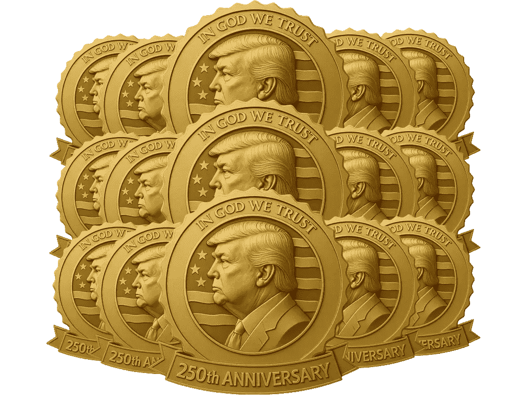 15X Trump Golden Badge buy